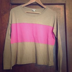 GAP COLOR BLOCK SWEATER